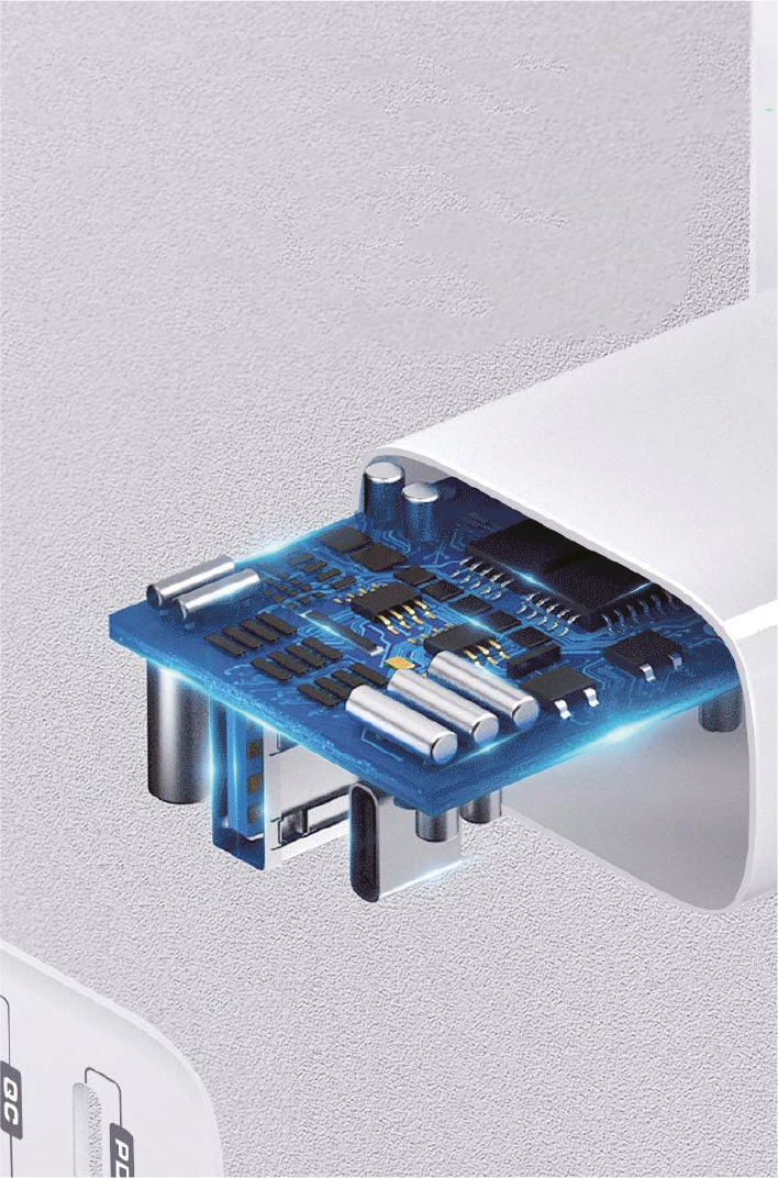 image ambiance chargeur ports usb a type C